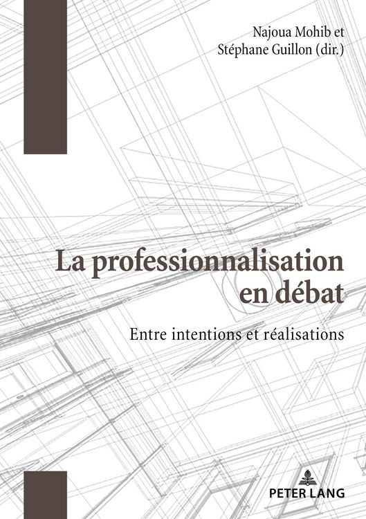 Produktbild: La professionnalisation en d&eacute;bat
