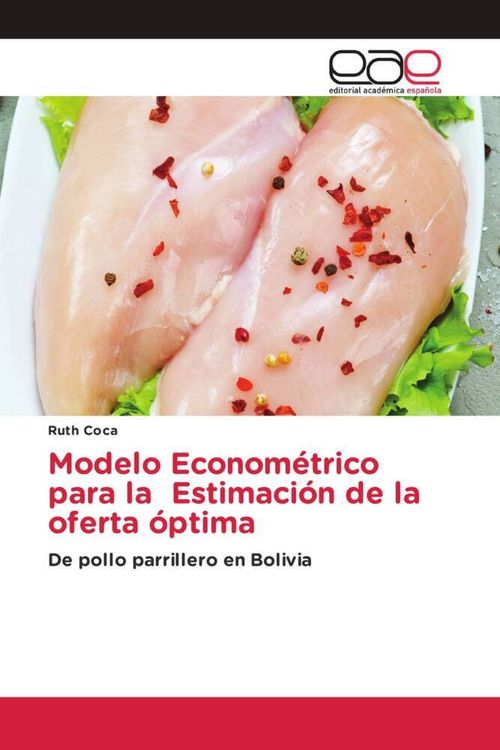 Produktbild: Modelo Econom&eacute;trico para la Estimaci&oacute;n de la oferta &oacute;ptima