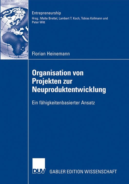 Produktbild: Organisation von Projekten der Neuproduktentwicklung