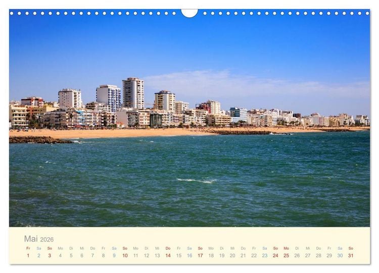 Produktbild: Algarve - Portugals goldene K&uuml;ste (Wandkalender 2026 DIN A3 quer), CALVENDO Monatskalender