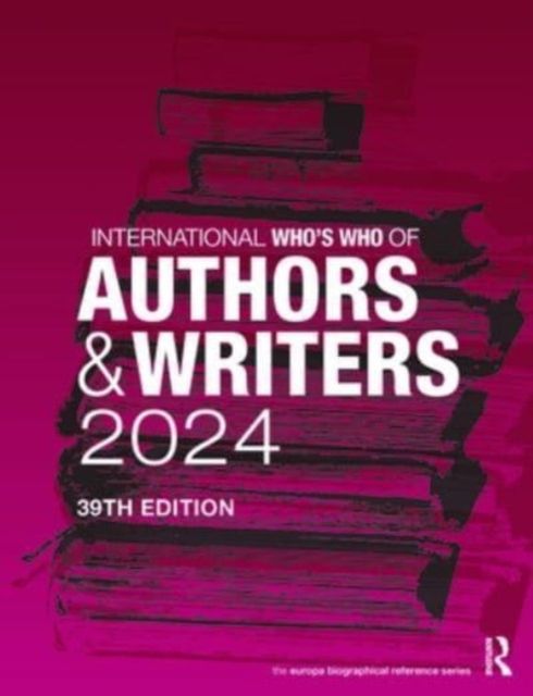Produktbild: International Who's Who of Authors and Writers 2024