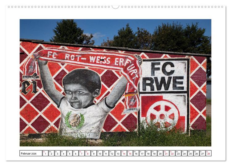 Produktbild: Erfurt (Wandkalender 2026 DIN A2 quer), CALVENDO Monatskalender