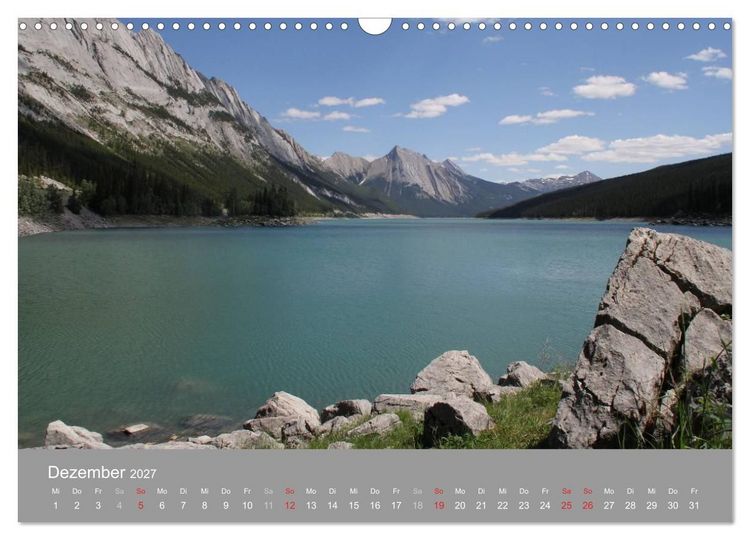 Produktbild: Rocky Mountains 2027 (Wandkalender 2027 DIN A3 quer), CALVENDO Monatskalender