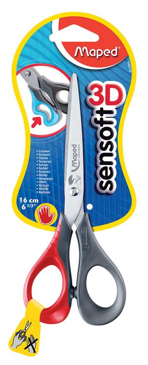 Produktbild: Maped Schere LH Sensoft 16cm Blister