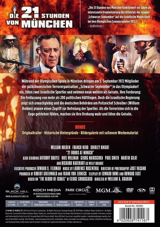 Produktbild: Die 21 Stunden von M&uuml;nchen