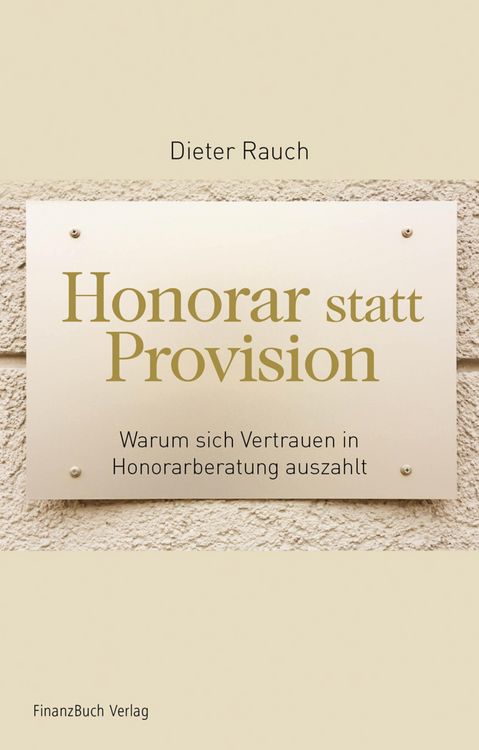 Produktbild: Honorar statt Provision