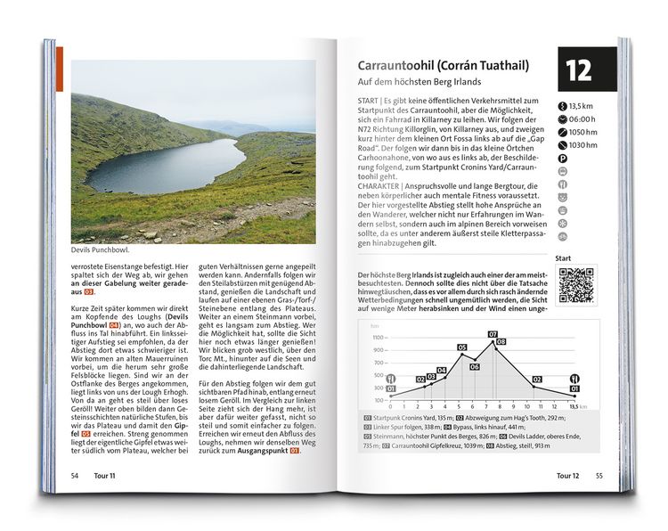 Produktbild: KOMPASS Wanderf&uuml;hrer Irland mit Nordirland, 70 Touren mit Extra-Tourenkarte