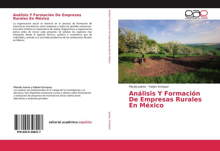 Produktbild: An&aacute;lisis Y Formaci&oacute;n De Empresas Rurales En M&eacute;xico