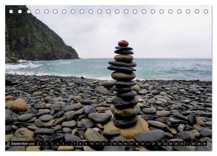 Produktbild: Cinque Terre (Tischkalender 2026 DIN A5 quer), CALVENDO Monatskalender