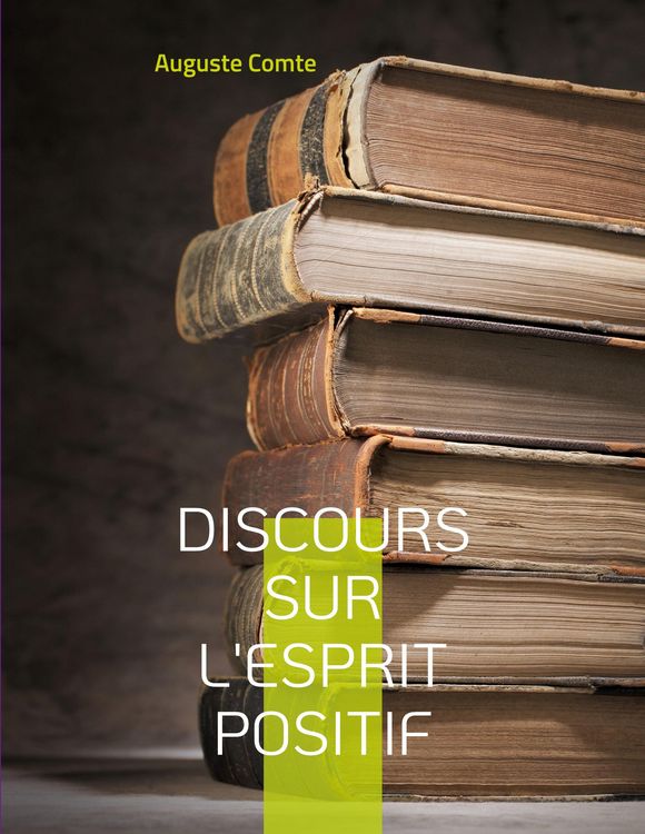 Produktbild: Discours sur l'esprit positif