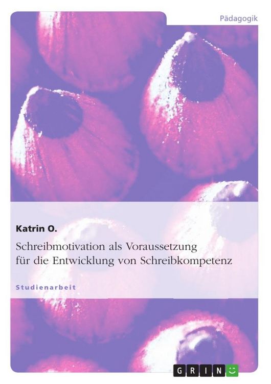 Produktbild: Schreibmotivation als Voraussetzung f&uuml;r die Entwicklung von Schreibkompetenz