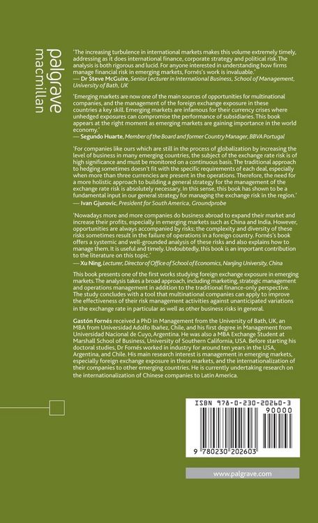 Produktbild: Foreign Exchange Exposure in Emerging Markets