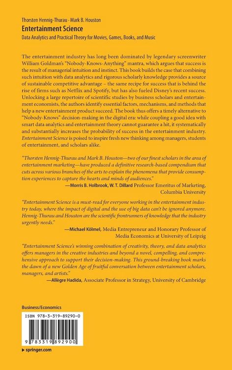 Produktbild: Entertainment Science