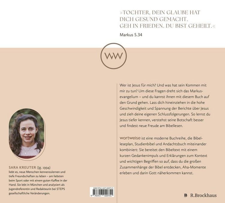 Produktbild: Das Bibellesebuch zu Markus