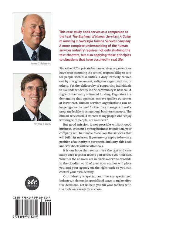 Produktbild: The Business of Human Services