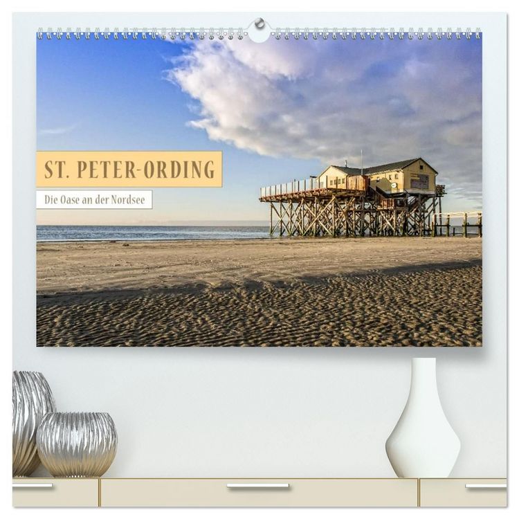 Produktbild: St. Peter-Ording (hochwertiger Premium Wandkalender 2027 DIN A2 quer), Kunstdruck in Hochglanz