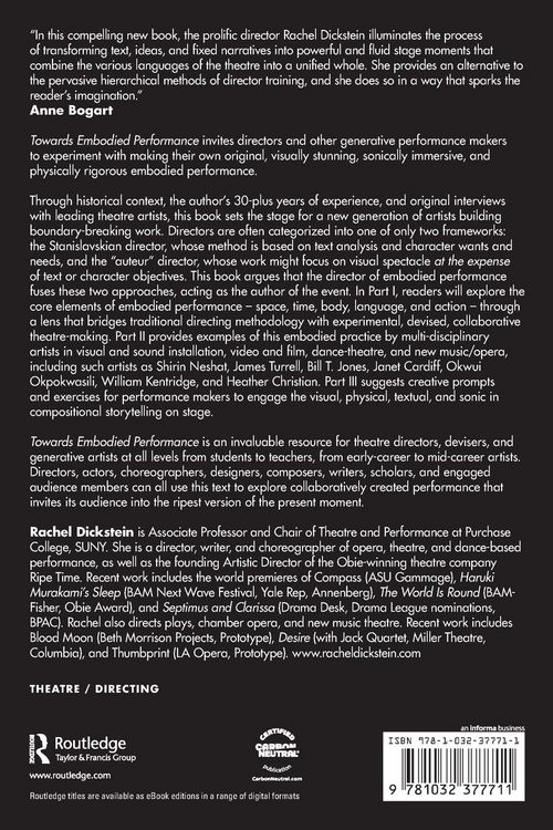 Produktbild: Towards Embodied Performance