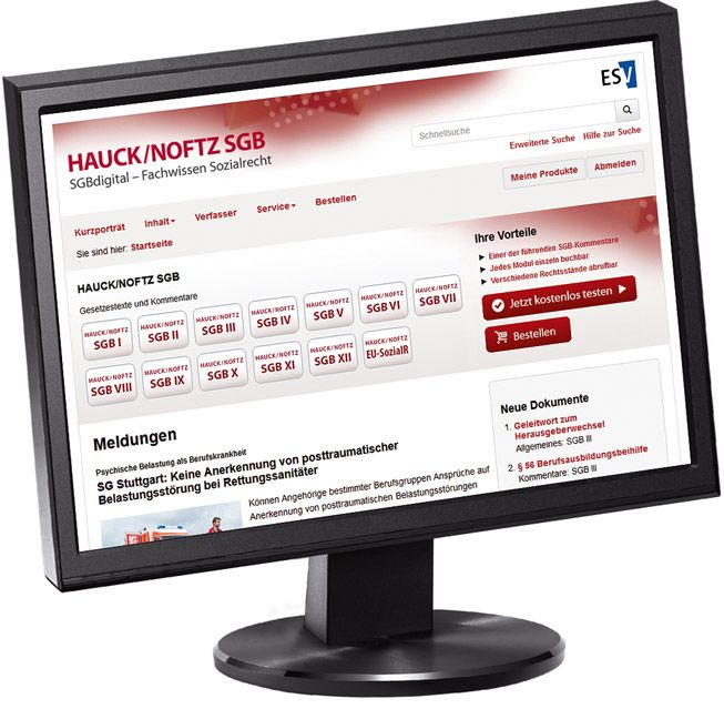 Produktbild: Sozialgesetzbuch (SGB). Kommentar / Sozialgesetzbuch (SGB) XIV: Soziale Entsch&auml;digung - Abonnement Pflichtfortsetzung f&uuml;r mindestens 12 Monate