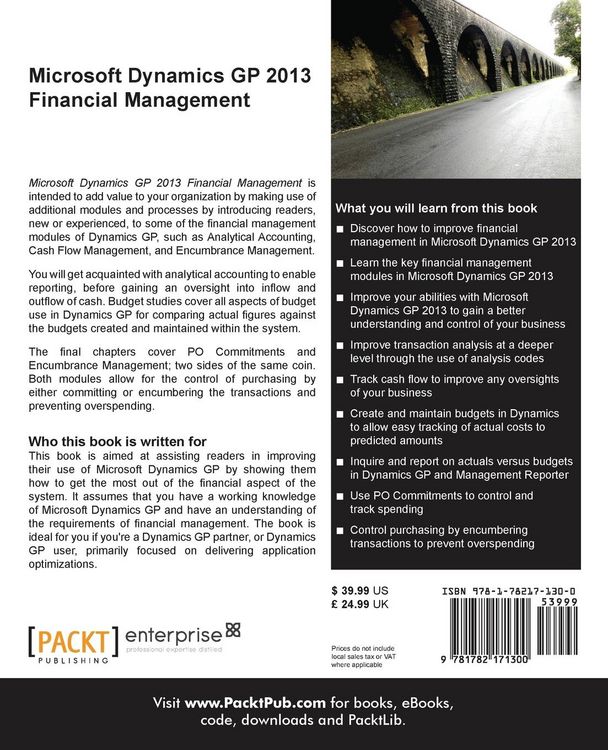 Produktbild: Microsoft Dynamics GP 2013 Financial Management