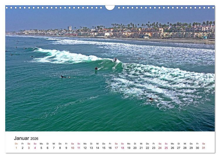Produktbild: AMERIKA RUNDREISE Bildsch&ouml;n und Aufregend. Entdecke den S&uuml;dwesten der USA (Wandkalender 2026 DIN A3 quer), CALVENDO Monatskalender
