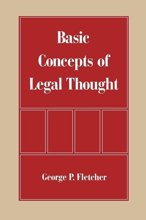 Produktbild: Basic Concepts of Legal Thought