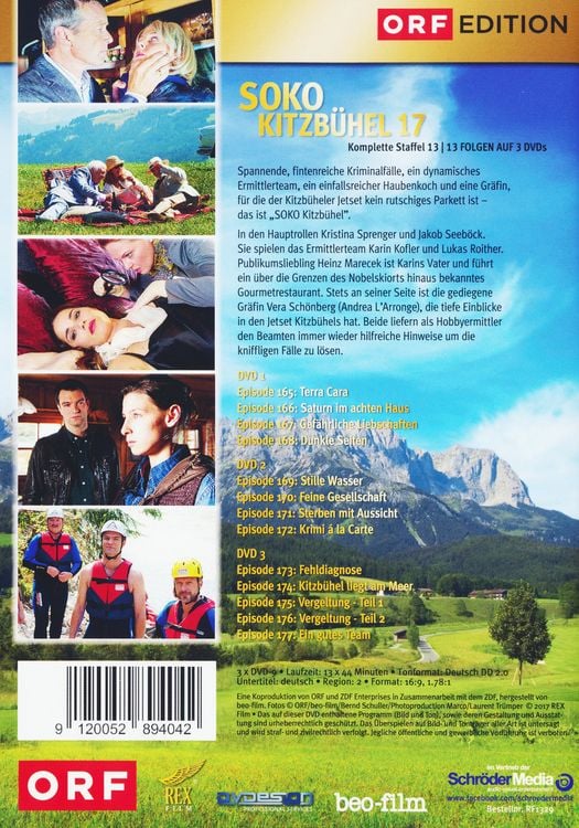 Produktbild: SOKO Kitzb&uuml;hel - Box 17 [3 DVDs]