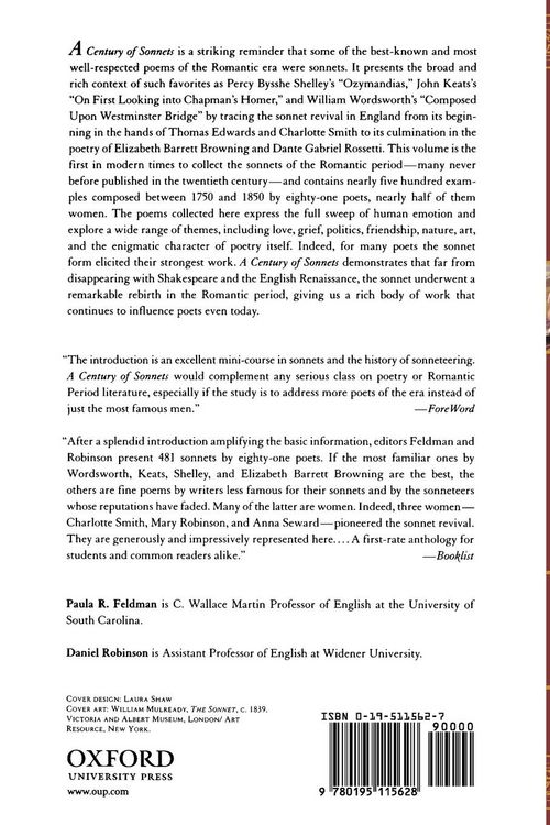 Produktbild: A Century of Sonnets
