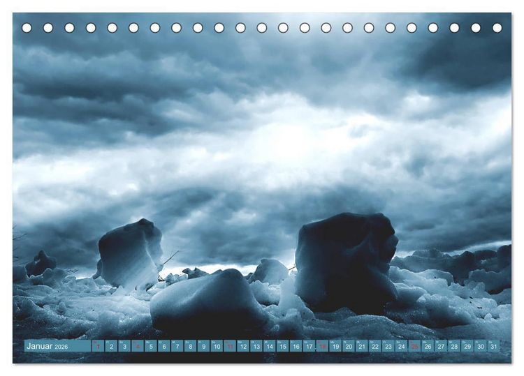 Produktbild: Fantastische Wetterfotos (Tischkalender 2026 DIN A5 quer), CALVENDO Monatskalender