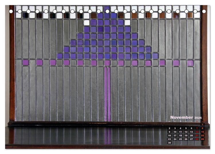 Produktbild: ArtDeco by Charles Rennie Mackintosh (Tischkalender 2026 DIN A5 quer), CALVENDO Monatskalender