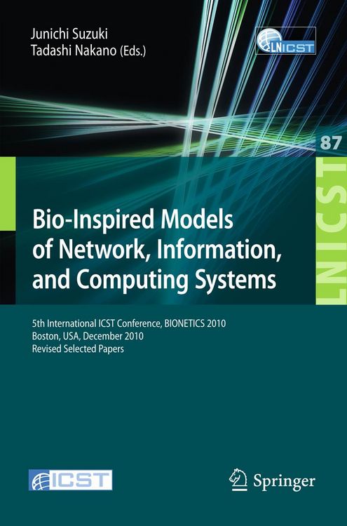 Produktbild: Bio-Inspired Models of Network, Information, and Computing Systems