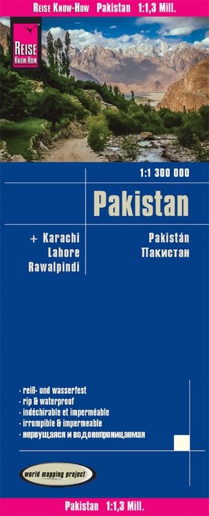 Bild vom Artikel Reise Know-How Landkarte Pakistan (1:1.300.000) vom Autor Reise Know-How Verlag Peter Rump