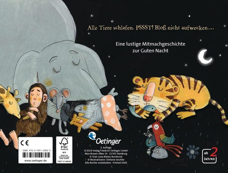 Produktbild: Pssst, nicht den Tiger wecken!