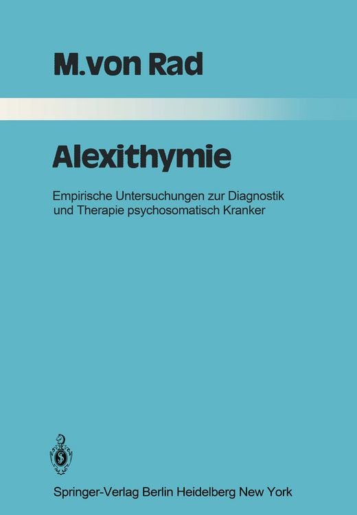Produktbild: Alexithymie