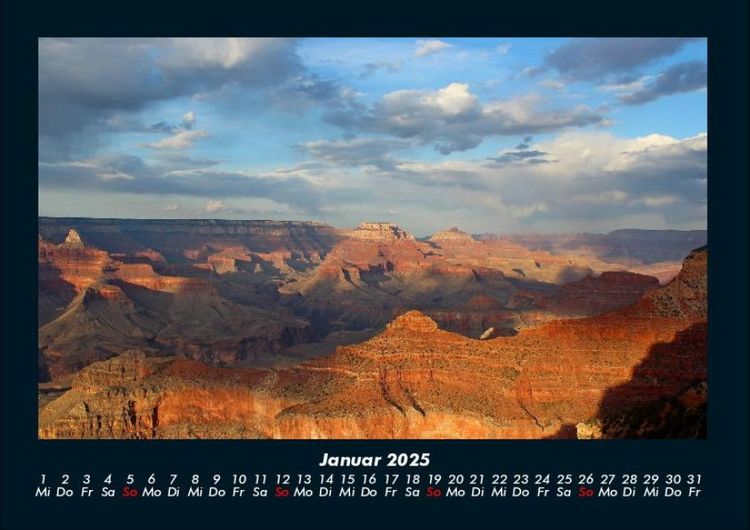 Produktbild: Landschaftskalender 2025 Fotokalender DIN A4