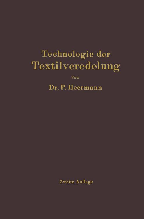 Produktbild: Technologie der Textilveredelung