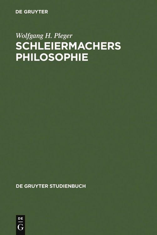 Produktbild: Schleiermachers Philosophie