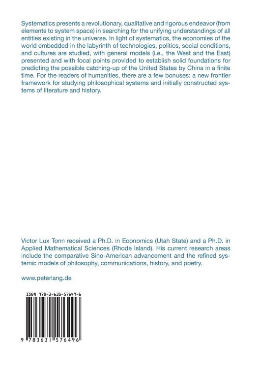 Produktbild: Systematics and the Economics of Culture