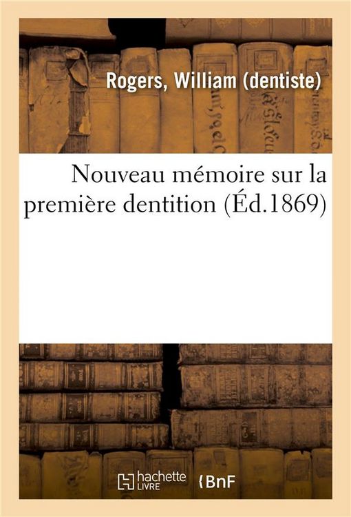 Produktbild: Nouveau M&eacute;moire Sur La Premi&egrave;re Dentition