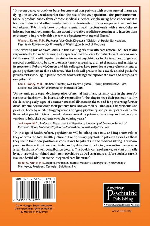 Produktbild: Preventive Medical Care in Psychiatry