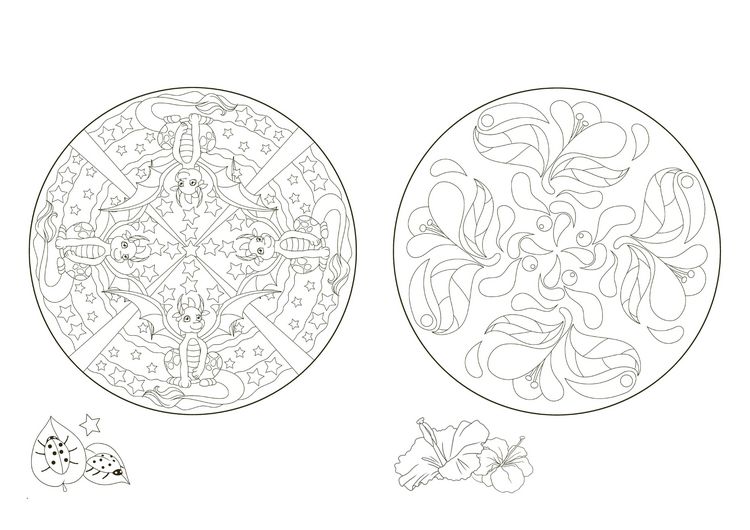 Produktbild: Ich male Mandalas aus. Mandalablock f&uuml;r Kindergarten und Vorschule