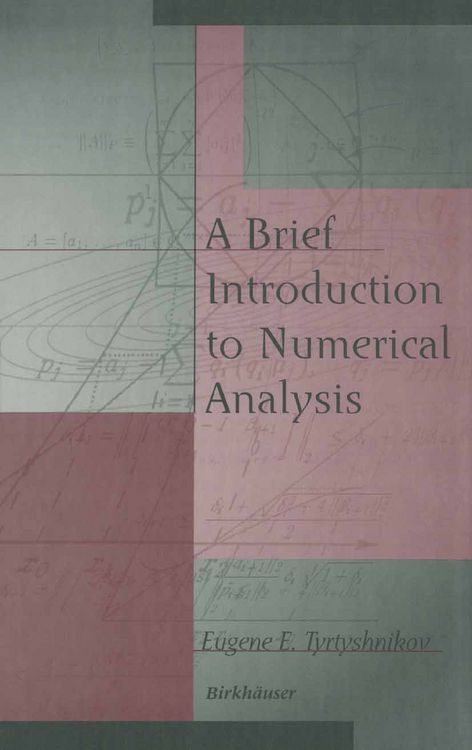 Produktbild: A Brief Introduction to Numerical Analysis