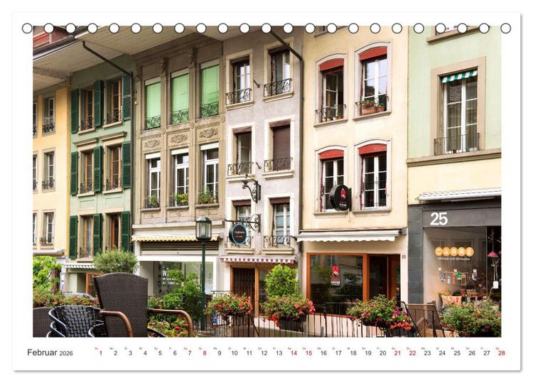 Produktbild: Malerisches Thun (Tischkalender 2026 DIN A5 quer), CALVENDO Monatskalender