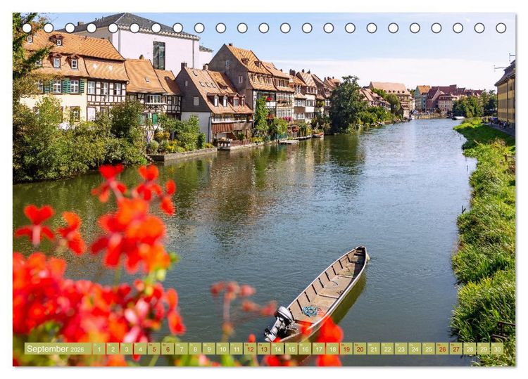 Produktbild: Faszination Oberfranken (Tischkalender 2026 DIN A5 quer), CALVENDO Monatskalender
