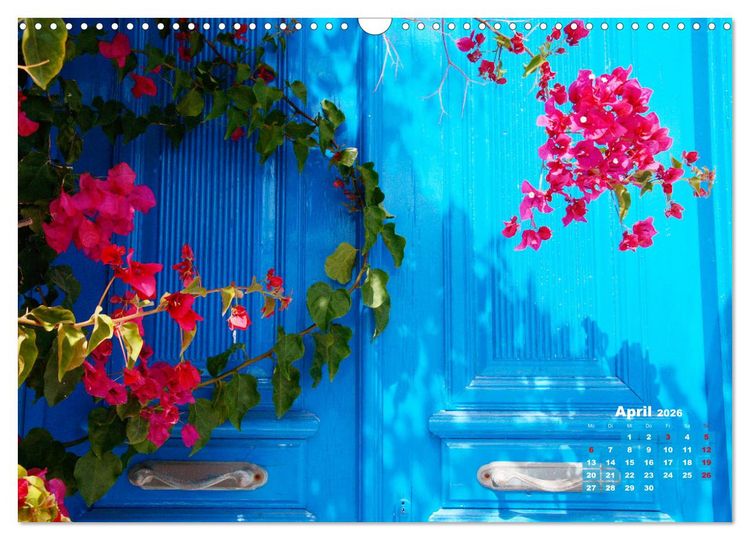 Produktbild: Liebenswertes Griechenland Amorgos und Mykonos (Wandkalender 2026 DIN A3 quer), CALVENDO Monatskalender
