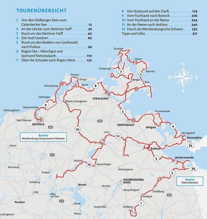 Produktbild: Entdeckertouren mit dem Wohnmobil Mecklenburg-Vorpommern Der Osten