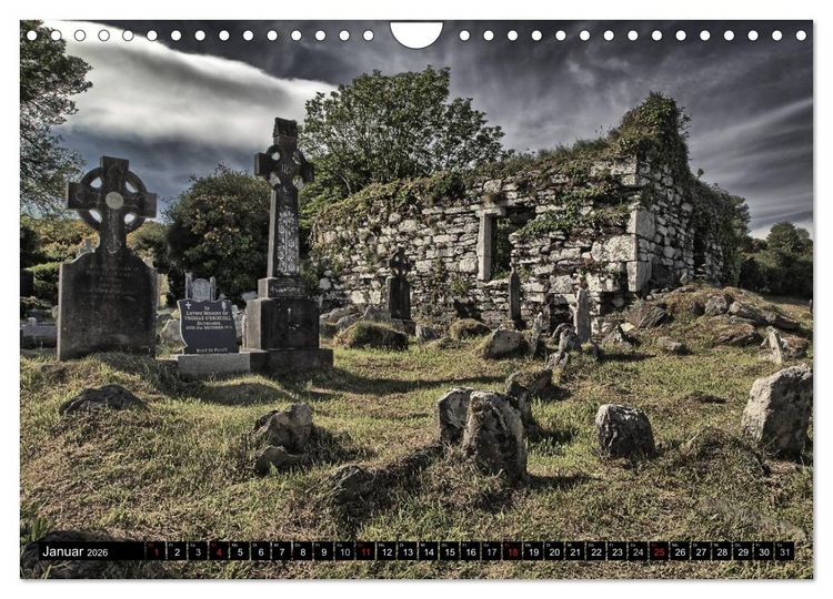 Produktbild: Irland Impressionen S&uuml;dwesten und Westen (Wandkalender 2026 DIN A4 quer), CALVENDO Monatskalender