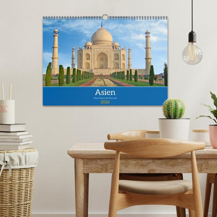 Produktbild: Asien von Orient bis Fernost (Wandkalender 2026 DIN A3 quer), CALVENDO Monatskalender