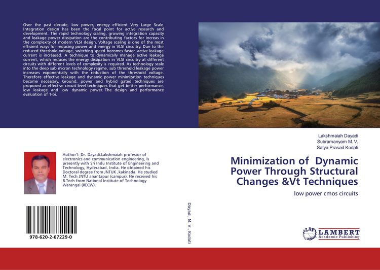 Produktbild: Minimization of Dynamic Power Through Structural Changes &Vt Techniques