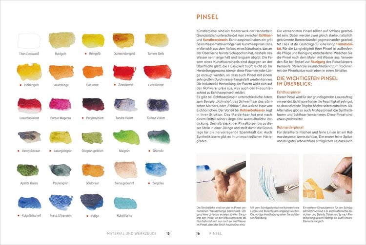 Produktbild: Handbuch Aquarell