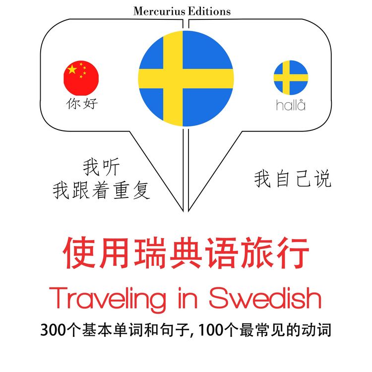 Produktbild: Travel words and phrases in Swedish